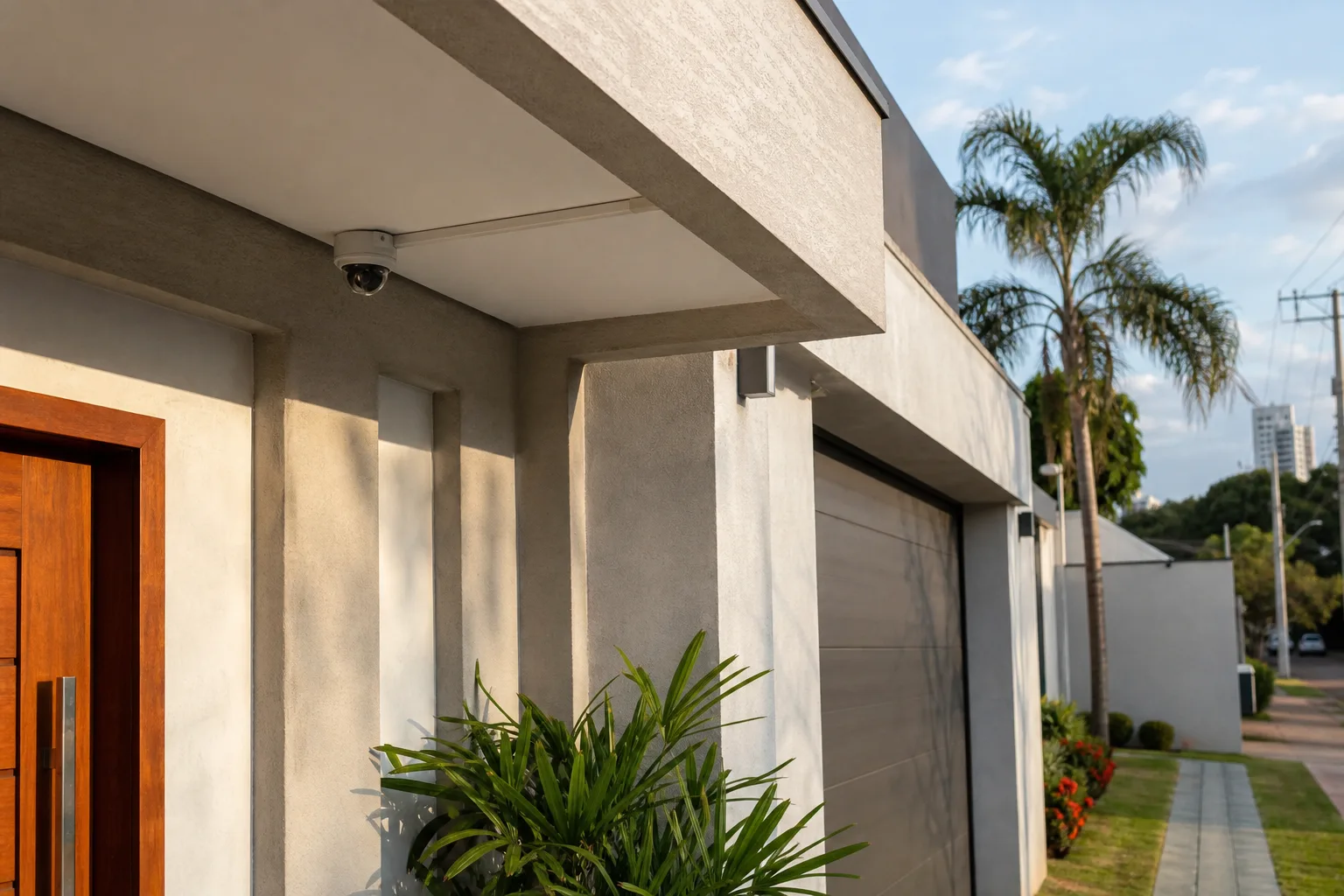 Câmeras em fachadas: como instalar sem comprometer o imóvel