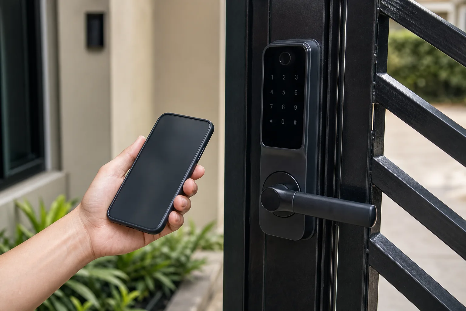 Fechadura eletrônica conectada ao celular: requisitos antes de instalar