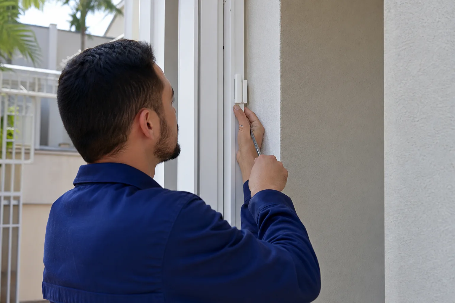 Sensor magnético de porta não reconhece abertura