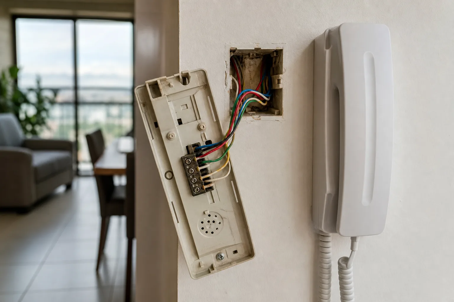 Troca de aparelho interno do interfone convencional: compatibilidade necessária