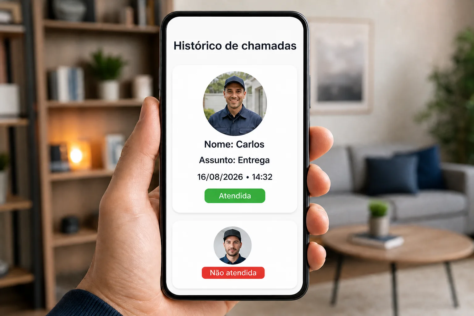 Histórico empresarial do Interfone Online
